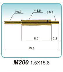 弹簧接触针  M200  1.5×15.8